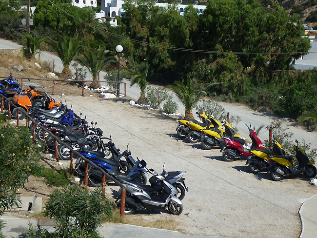 scooter for rent in Karpathos